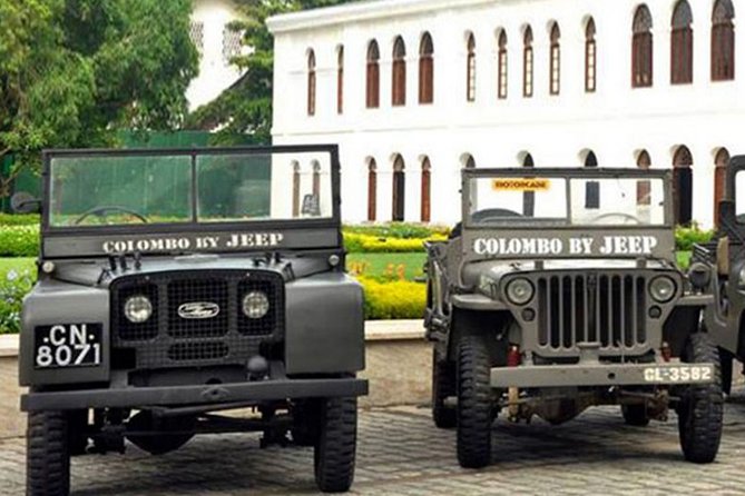 Colombo City Tour by War Jeep - The core route: Galle Face Green, Dutch Hospital, and the Old Parliament zone