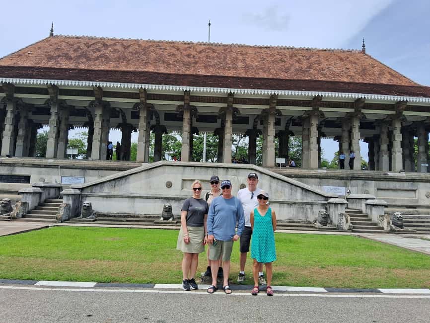 Colombo: Private City Tour by Tuk tuk - All Inclusive - Old Parliament Building and Dutch Hospital: the colonial layer in plain sight